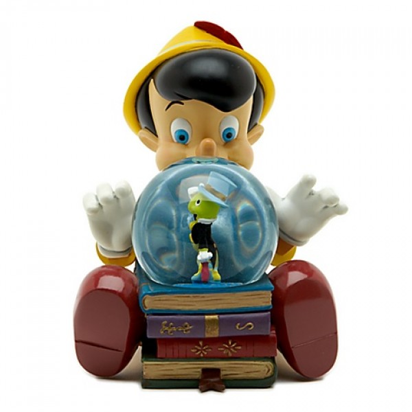 Disneyland Paris Pinocchio Musical Snow Globe
